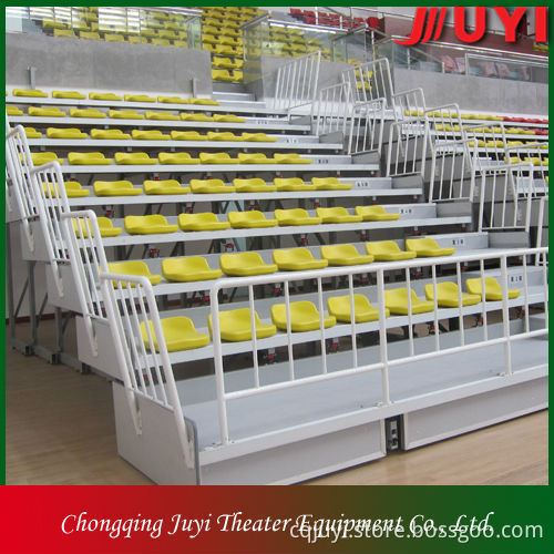 JY-706 Factory Price metal structural outdoor bleacher grandstand telescopic bleacher